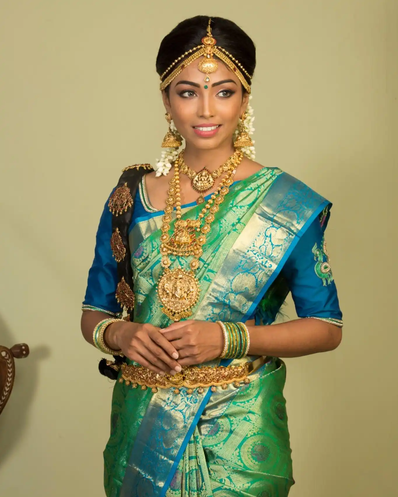 Traditional Temple Jewellery Bride
