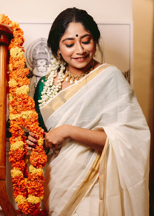 Kasavu saree