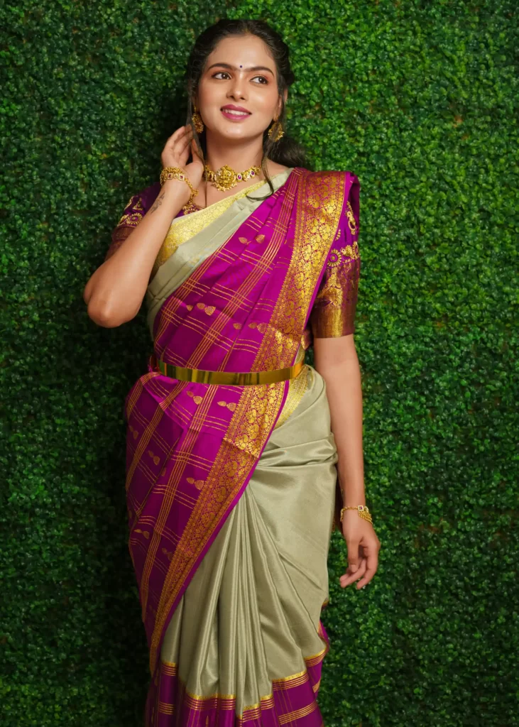 Mysore silk saree