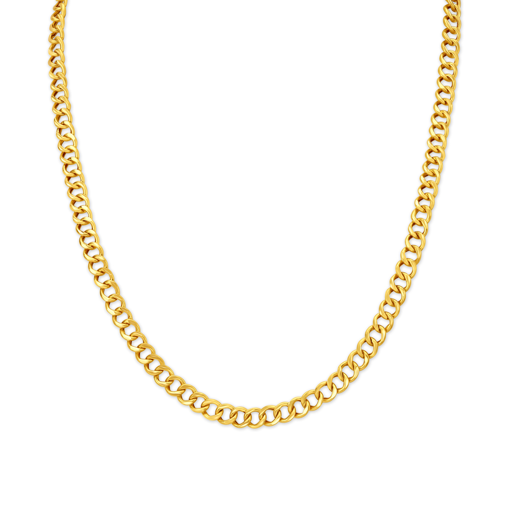 Tanishqs Minimalistic Simple Gold Chain 1