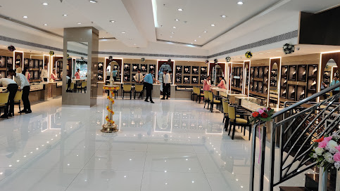 Kalyan Jewellers inside the shop