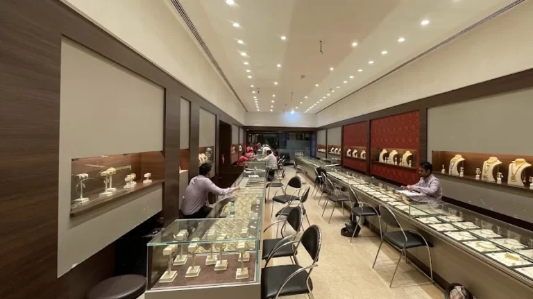 TBZ Jewellers inside the shop