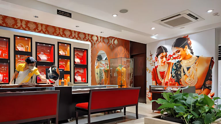 Tanishq inside the store