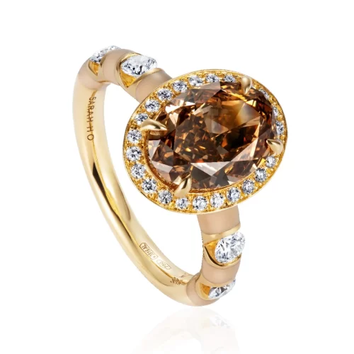 Brown Diamond ring