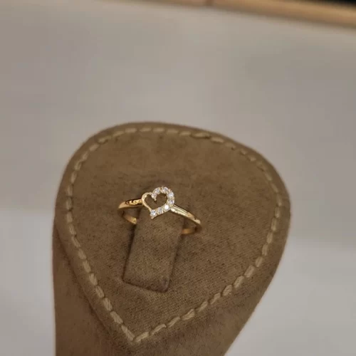 The Captivating Heart Diamond Ring