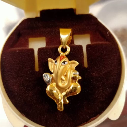 Ganapathy Pendant Gold